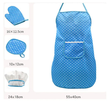 Kitchen Toy Play House For Girls Kids Simulation Kitchen Toy Utensils Supplies Set Baking Tools Cake Apron Chef Clothes Gift