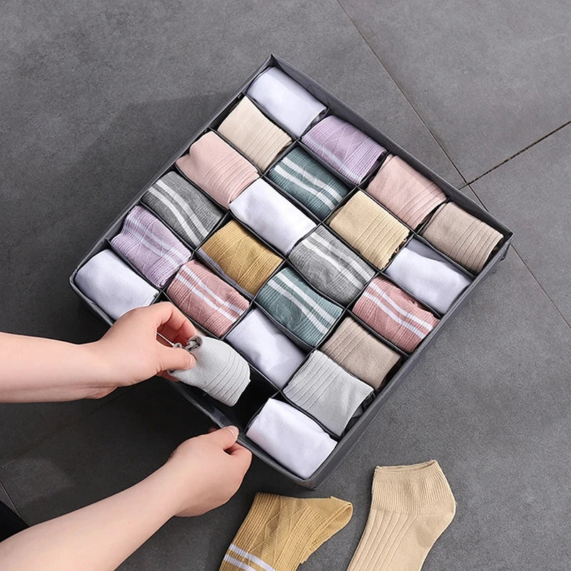 Bedroom Cabinet Drawer Organizer Bra Socks Underwear Organizer Box Closet Clothes Organizer Wardrobe Clothing Storage Organizers
