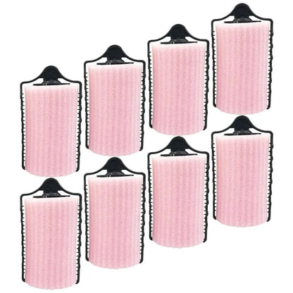 8 Pcs Soft Sponge Hair Curlers Foam Rollers For Volume Self Holding Sleep Perm Curlers Hair Tools Hair Rollers