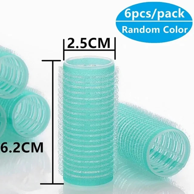 Hair Rollers Self Grip Hook Hair Curlers Heatless Hairs Roller Salon Hairs Dressing Curlers Jumbo Size Sticky Hair Styling Tools