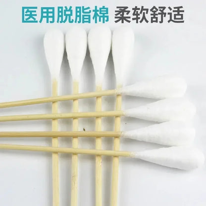 Medical Disposable Cotton Swabs, Degreased Cotton Swabs, Self-sealing Sterile Medical Gynecological Cotton Swabs