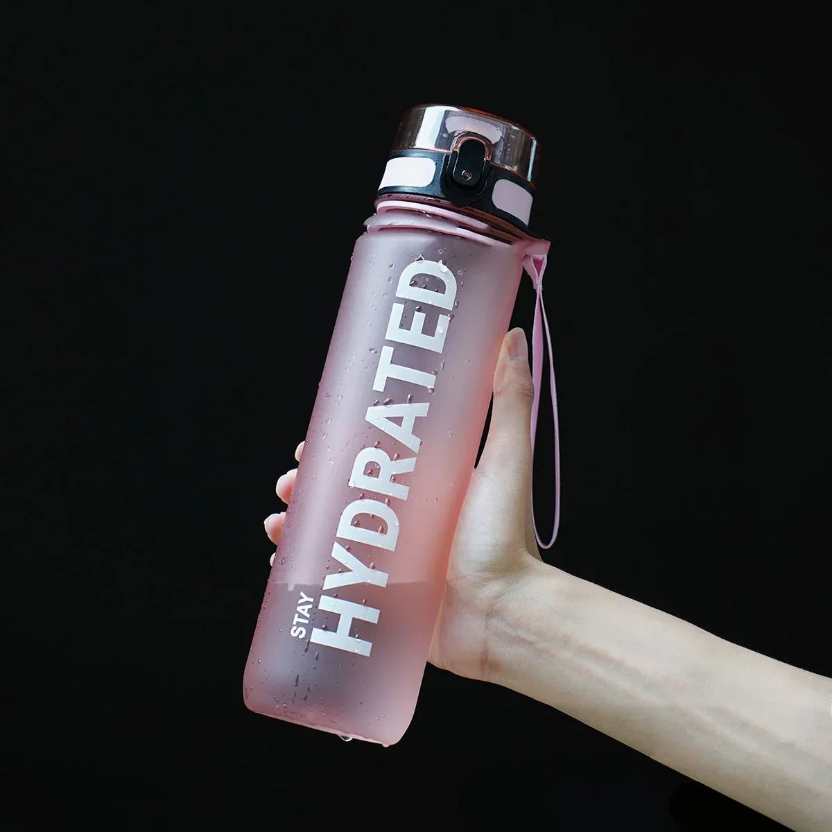 32oz Water Bottle Motivational Sport Water Bottle Leakproof Drinking Bottles Outdoor Sports Travel Kettle Drinking Water Bottle