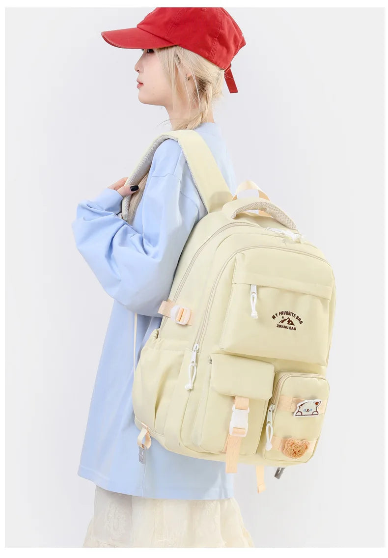 2025 Fashion Girls Waterproof School Bags For Light Weight Children Backpack school bag Printing Kids School Backpacks mochila