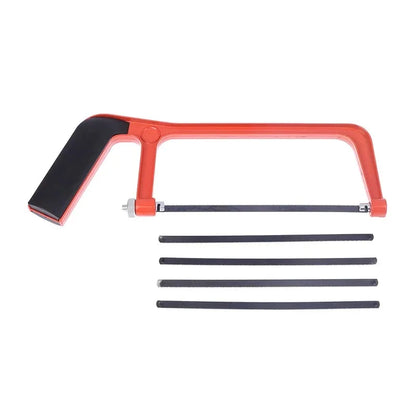 5 saw blades 6inch Mini Saw Metal Saw Blade, Small Hand Saw, Steel Saw Frame, Household DIY Woodworking Tool CHILDREN'S Hand Saw