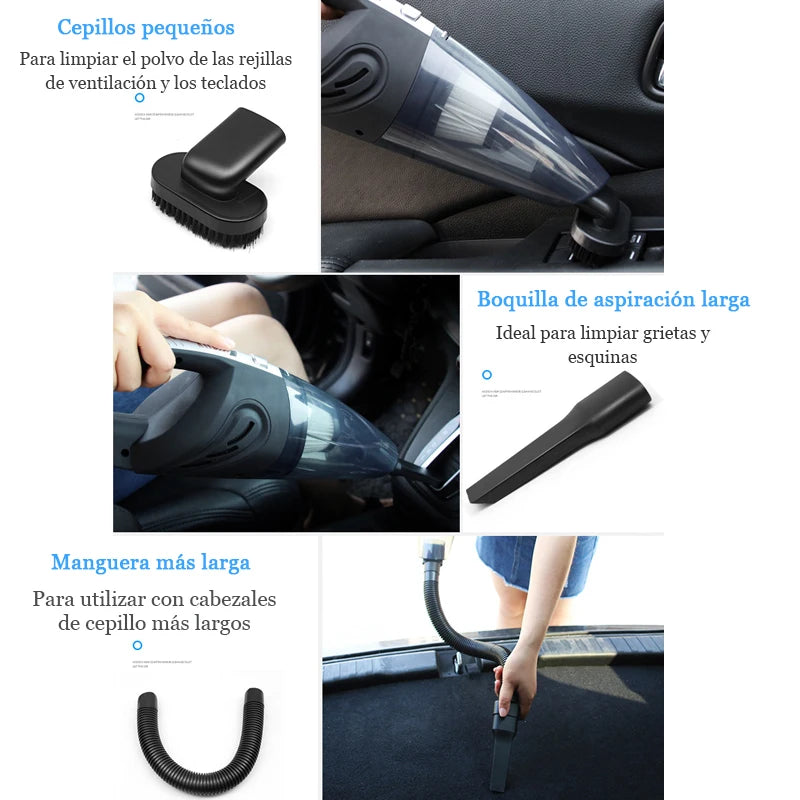 Cordless Handheld Vacuum Cleaner Powerful Cyclonic Suction Portable Rechargeable Quick Charge For Pet Hair At Home