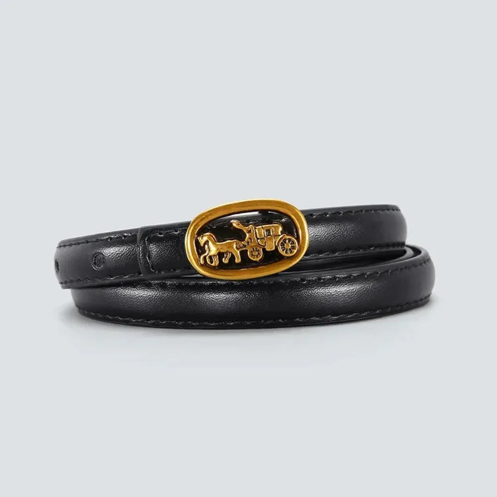 Women's Belt 2025 New Black Cow Leather Belt Accessory famous brand belt women women waist belt designer belt