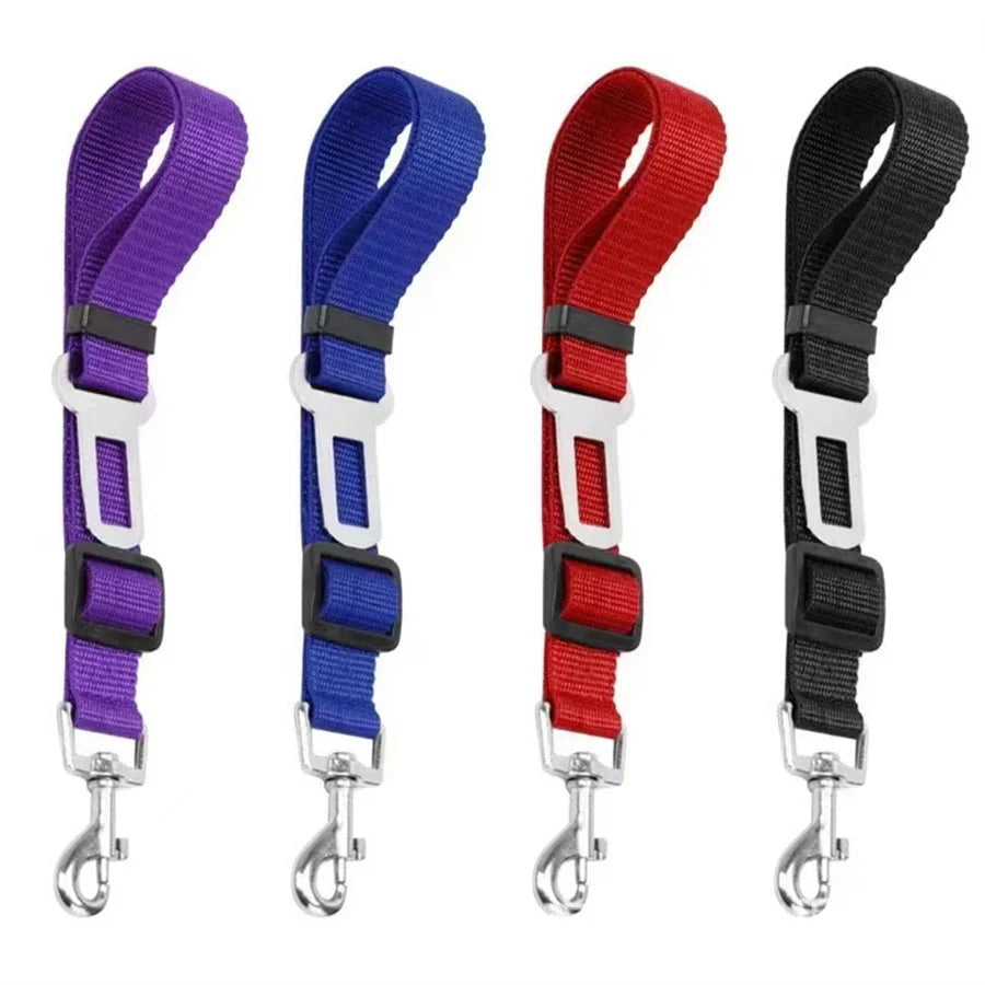 1pc Pet Cat Dog Car Seat Belt Suitable for Universal Safety Buckle Adjustable Safety Rope Dog Car Seat Belts Dog Accessoires