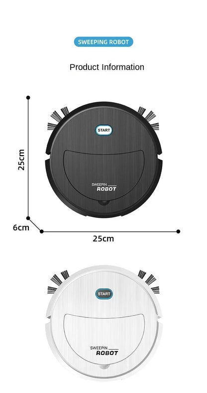 Intelligent Robot Cleaner USB Three in One Sweeping and Mopping Robot Cleaner Kitchen Robots Electric Floor Mop Home Appliance