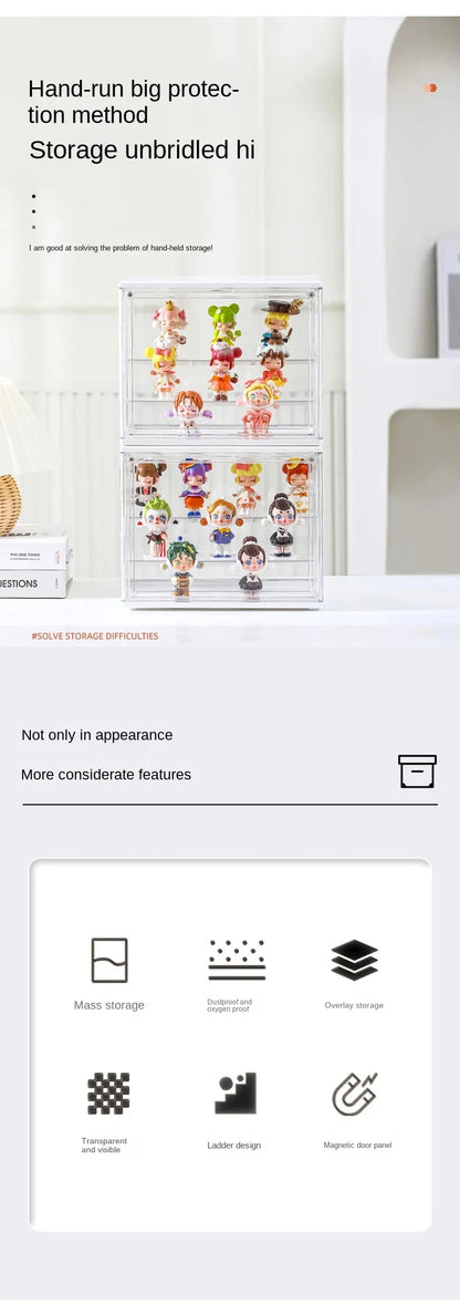 Organizer for Fingures Toy Organizer storage box Organizer Drawers jewelry organizers Makeup organizer for bag Display Cabinet