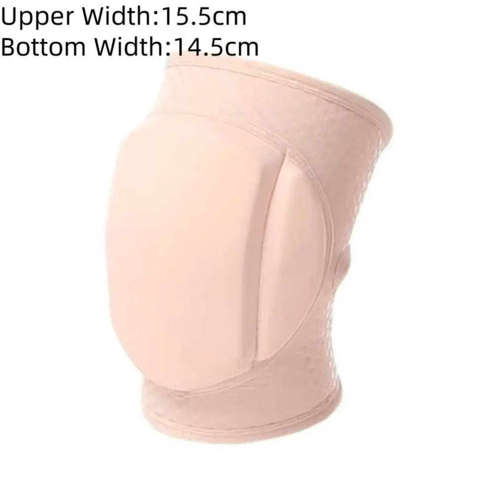 Gym Knee Pads Thickening Sponge Sports Knee Pads Yoga Brace Support Dance Knee Pads Soft Anti Collision Elastic Knee Pads Woman