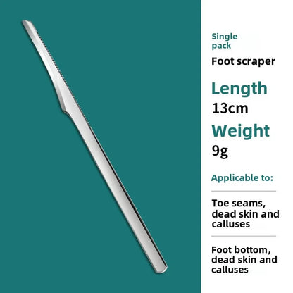 Stainless Steel Dead Skin Remover Toe Nail Shaver Foot Knife And Callus Rasp For Pedicure And Foot Care Skin Care Beauty Tool 1P