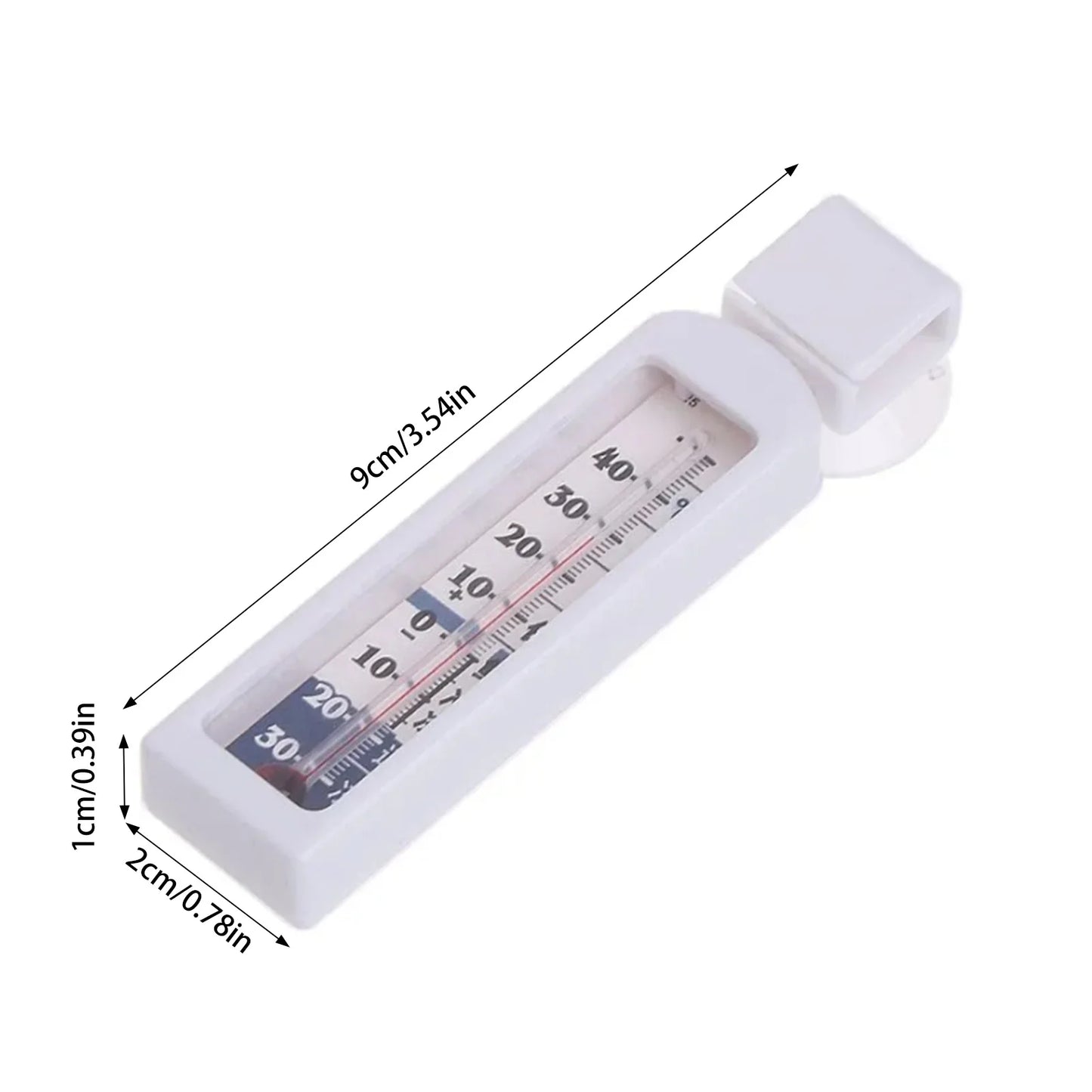 Temperature Gauge For Refrigerator Professional Freezer Thermograph Hangable Fridge Temperature Gauges With Suction Cup