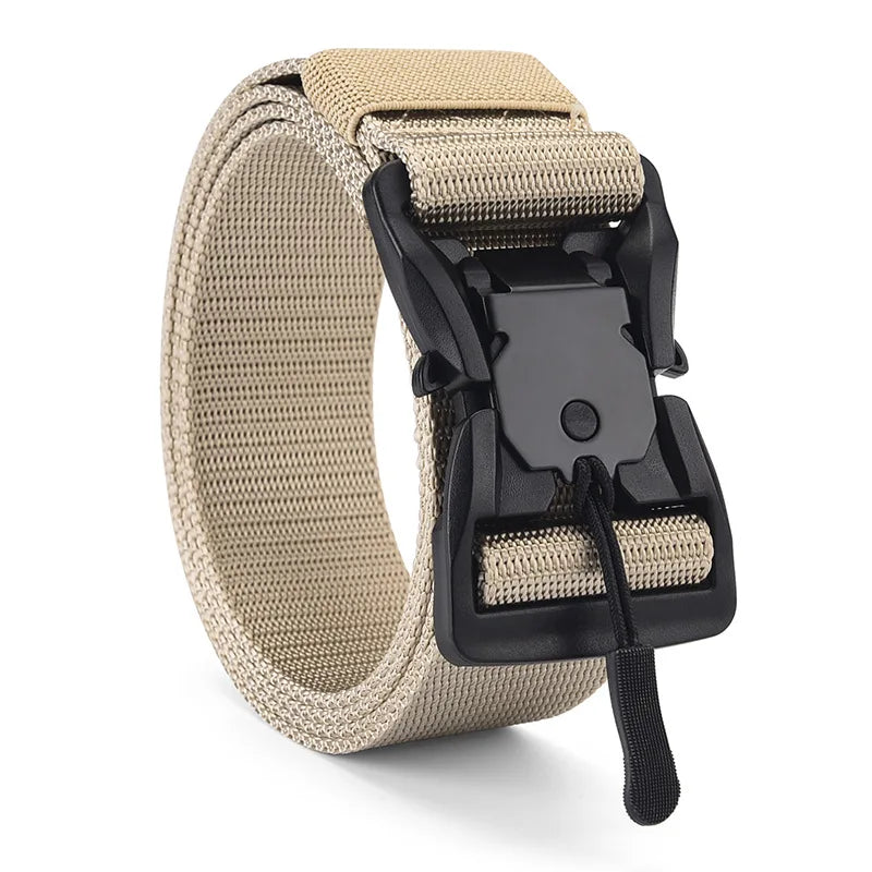 Tactical Belt Magnetic Buckle Belt Casual Nylon Tooling Training Belt Men's Trousers Belt Designer Men and Women Belt