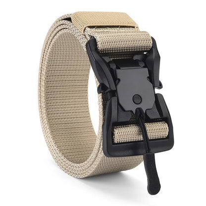 Tactical Belt Magnetic Buckle Belt Casual Nylon Tooling Training Belt Men's Trousers Belt Designer Men and Women Belt