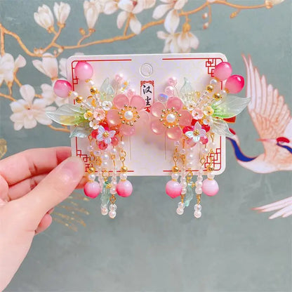 Children's Accessories Hanfu Headwear Chinese Style Hair Accessories Girls' Hair Clips Accessories Pair Clips