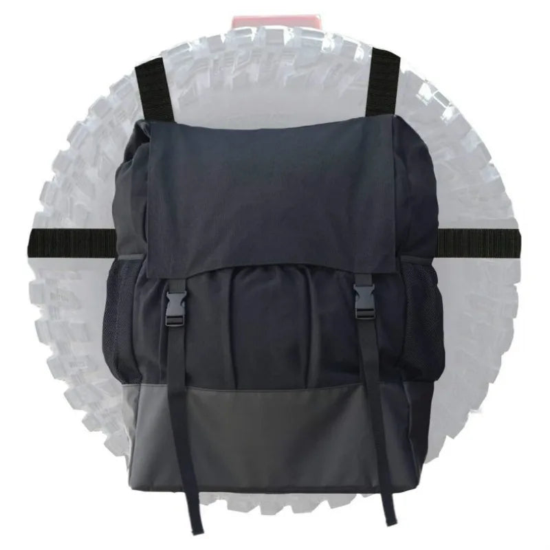 Car Spare Tire Garbage Bag Tool Storage Bag Spare Tire Hanging Bag Desert Off-road Spare Tire Storage Bag for Trucks and SUVs