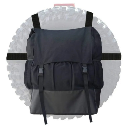 Car Spare Tire Garbage Bag Tool Storage Bag Spare Tire Hanging Bag Desert Off-road Spare Tire Storage Bag for Trucks and SUVs