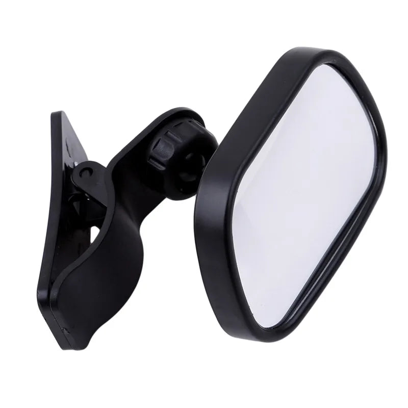 Universal Anti glare Wide Angle Convex Rearview Mirror Car Interior Rear View Baby Child Seat Watch Blue Sun Visor Goggle Safety