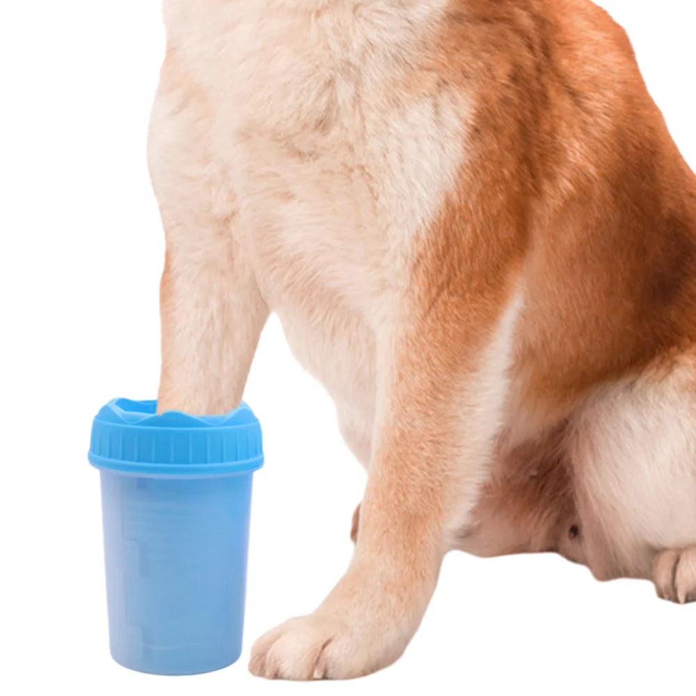 Portable Paw Cleaner Cup - 3-Size Silicone Pet Foot Washer for Dogs & Cats, Summer Outdoor Mud Remover 