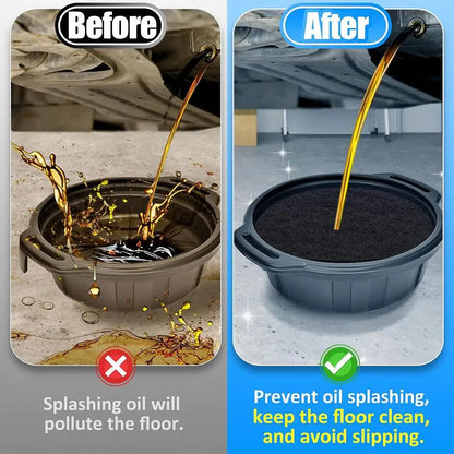 Oil Drain Pad Oil Change Pan No Splatter Pad For Car Changing Oil Transmission Drain Pan Car Accessories