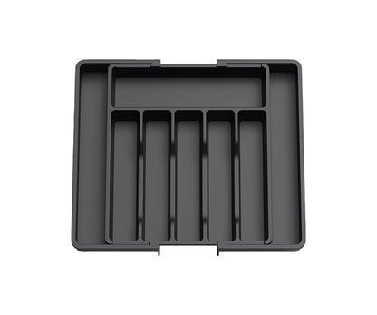 Expandable Utensil Tray Silverware Spoon Organizer Drawer Cover Adjustable Cutlery Tray Drawer Organizer Kitchen