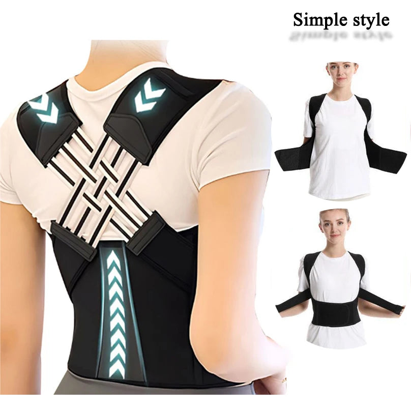 Dropshipping Back Posture Corrector Brace for Women breathable Back Posture Correction back support belt shoulder students kid
