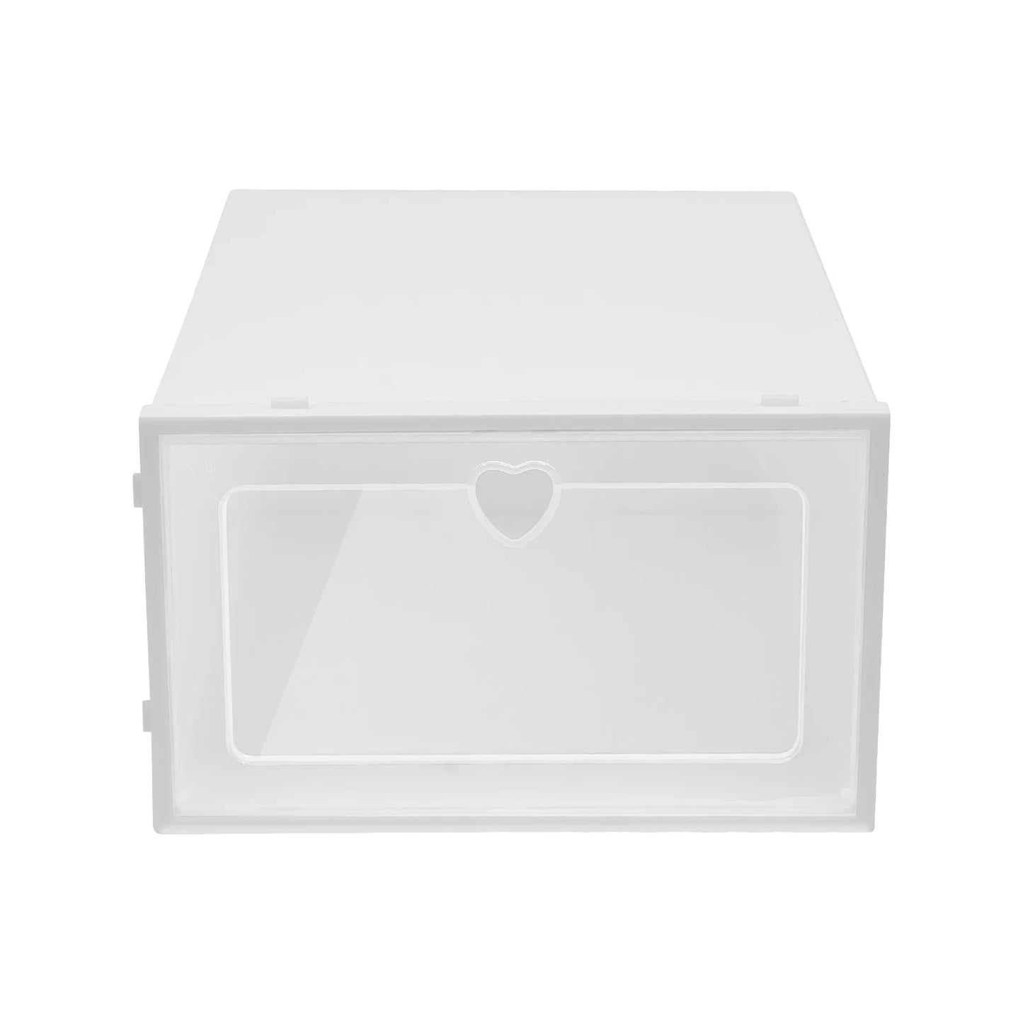 20 Pack Shoe Storage Box Clear Shoe Organizers Boxes Stackable with Lids Shoe Rack Space Saving Sneaker Containers Bins