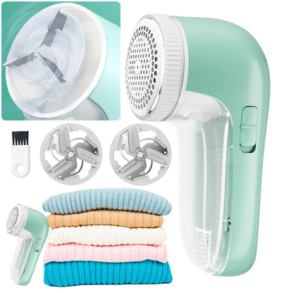 Electric Lint Remover USB Operated Clothes Bobble Fluff Shaver 850mAh Fluff Lint Removers for Sweater Clothing Fabric