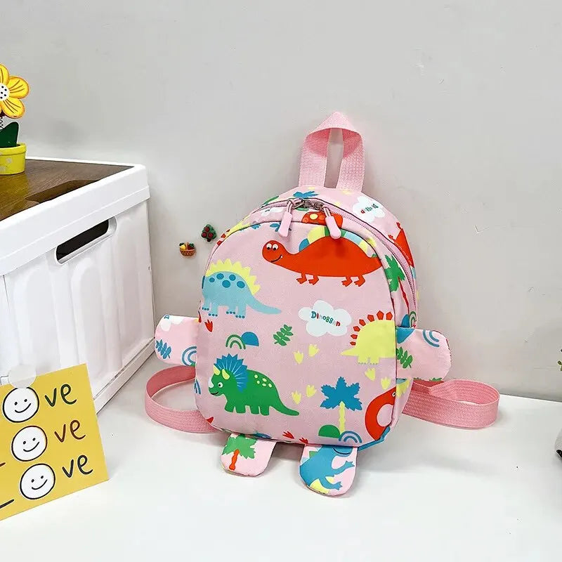 Cute Cartoon Dinosaur Baby Backpacks Kindergarten Schoolbag Children Boys Girls School Bags Adjustable Animals Kid Backpack