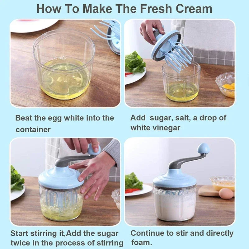 M é langeur battur à ufs manual avec poine, gourmet gadgets, dessert shop, mayonnaise, mousse, blender