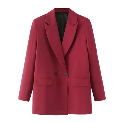 Blazer Woman Fashion Office Wear for Women Professional Autumn winter Female Coat Elegant Youth Blazer Office Outfits