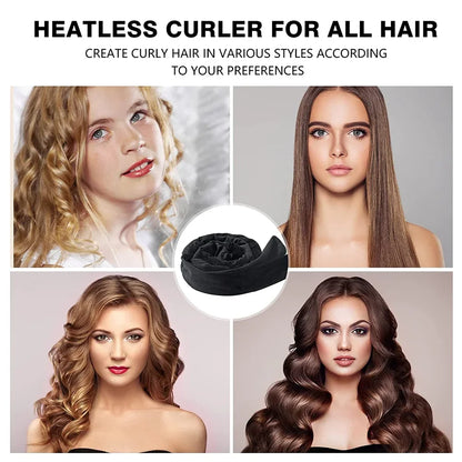 NEW Heatless Curling Rod Headband No Heat Hair Curlers Silk Curls Lazy Hair Rollers Soft Sleeping Headband Hair Styling Tools