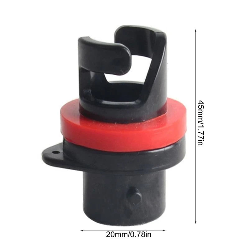 Paddle Board Pumps Adapter Hose Replacement Kayak Air Pumps Tube with 5 Air Valves Nozzles Electric Air Pumps Accessory