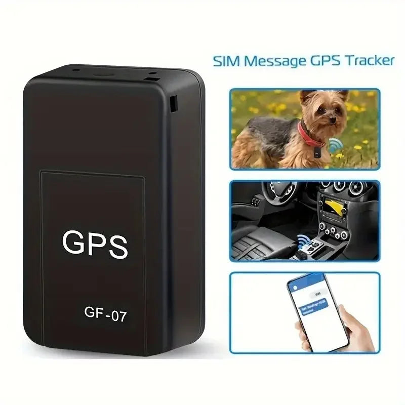 GPS Tracker for Cars, Pets & More - Portable Vehicle Location Finder with Global Coverage, USB Charging, Car GPS Tracker
