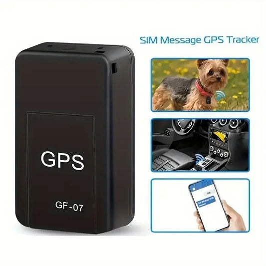GPS Tracker for Cars, Pets & More - Portable Vehicle Location Finder with Global Coverage, USB Charging, Car GPS Tracker