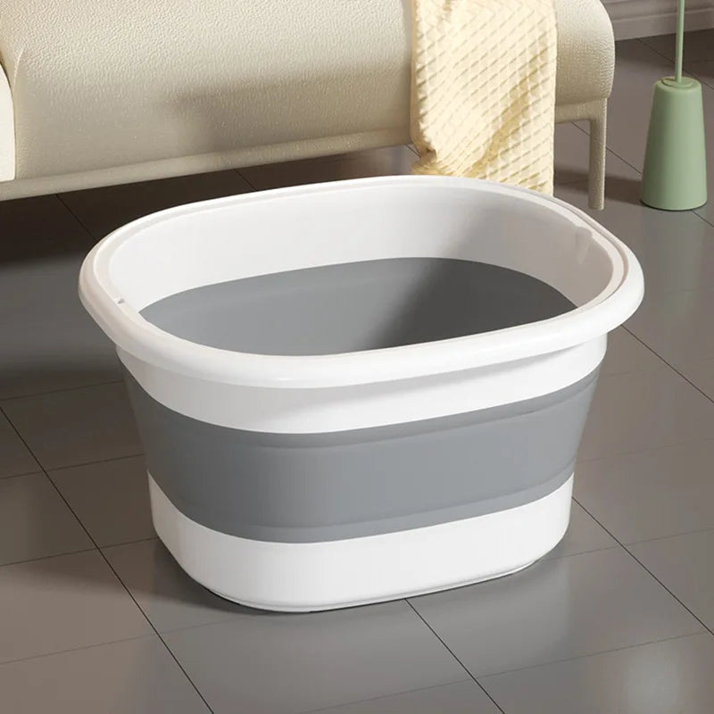 Foldable Home Foot Bath Bucket Massage Foot Wash Leisure Health Bucket Children Foot Bath Basin Portable Foot Soak Foot Tub