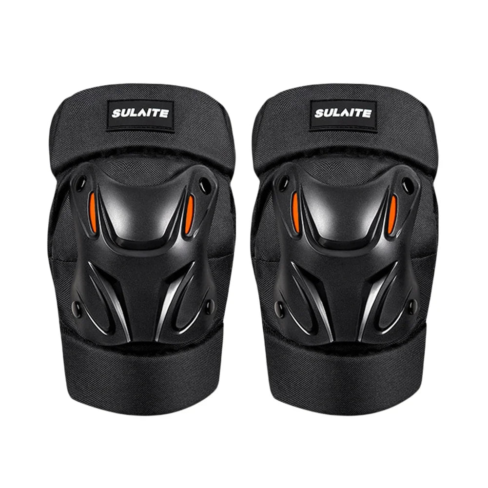 Adjustable Knee Protector Elbow Pads Motorcycle Motocross Outdoor Sport Riding Cycling Anti-fall Knee Pads Kneepad Brace Support