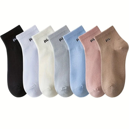 5 pairs of short sports socks for one sale, comfortable and breathable short socks sock