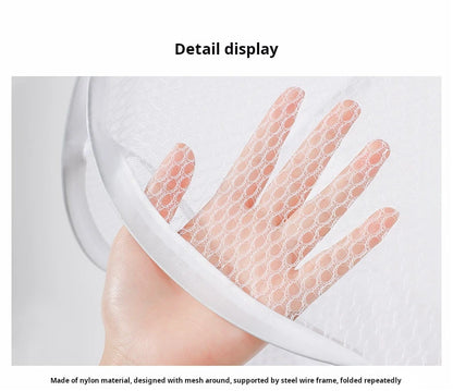 Dirty Clothes Basket Skeleton Ventilated Foldable Easy Storage Portable Large Capacity Clothes Basket