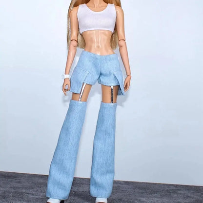 Elegant Doll Party Clothes 10 Styles Fashion Plush Coat Casual Wears Dolls DIY Accessories 11.5