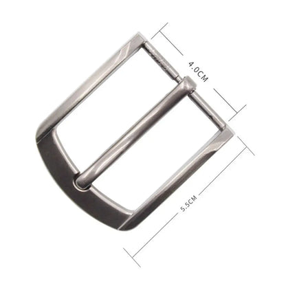 1Pcs New Men Belt Buckle Zinc Alloy Buckle Genuine Leather Buckle 2.5/3.5/4 cm Belt Head Men Fashion Apparel Accessories