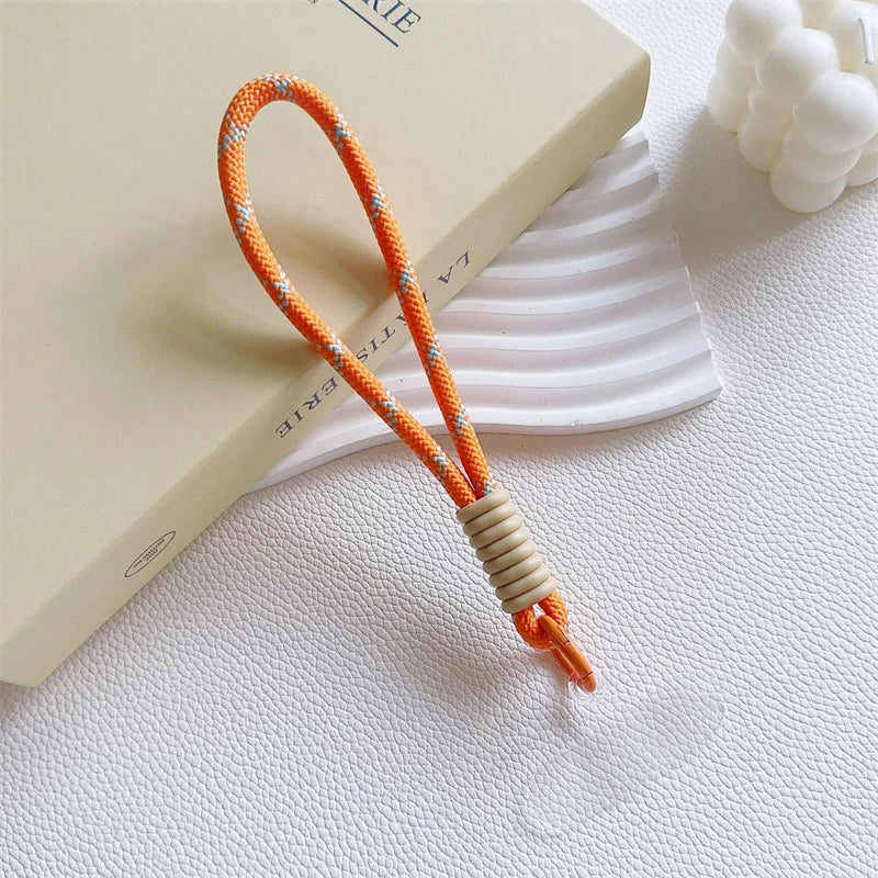 Mobile Phone Lanyard Strap Hanging Chain Ring Cord With Patch Wrist Strap For Cell Phone Case Rope Keychain