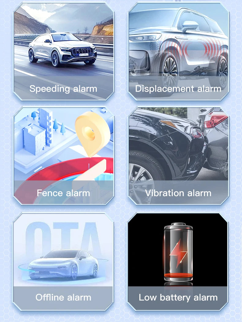 4G GPS Tracker with App Real Time Car Tracking DeviceAnti-Lost Pet Kids Bag Wallet Recording Tracking DeviceFinder Locator