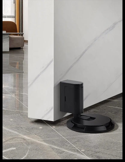 No-punch Door Suction Windproof Ground Suction Anti-collision Door Stopper Household Door Stopper Door-impact Fixed Door Stopper