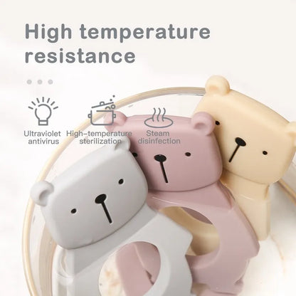 Baby Silicone Teethers Animal Food Grade Silicone Baby 0-12 Toys Silicone Teeth Grinding Stick Newborn Pacifier Accessories Toys