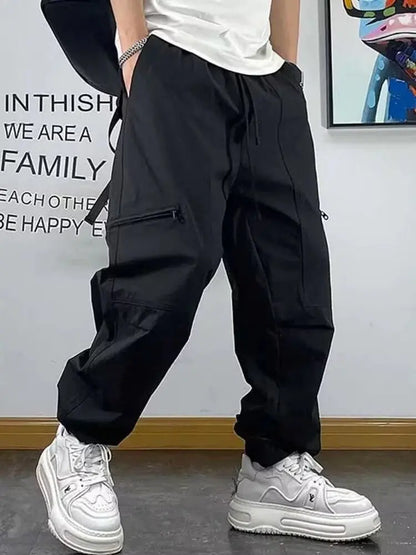 Jogger Pants Men Clothing American Style Autumn Male Clothes Mens Trousers Cargo Pants Man Men's Sweatshirt Tracksuit Big Size