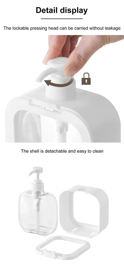 1pc Large Capacity Empty Bottle Laundry Detergent Dispensing Bottle and Shower Gel Detergent Dispensing Bottle DROPSHIPPING