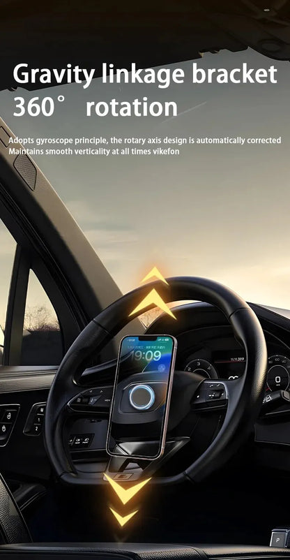 NEW Magnetic Car Phone Holder Mount Without Gravity Mobile Cell GPS Magnet Suction Support In Car Bracket Stand for All Phones