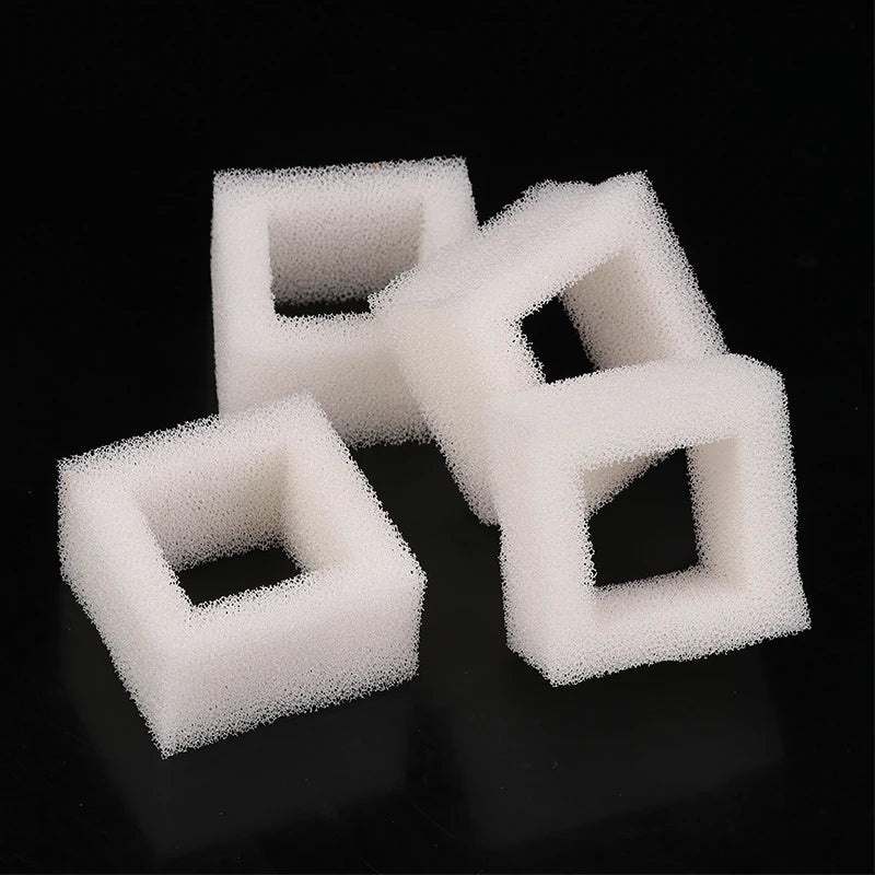 10Pcs Cat Water Fountain Water Pump Foam Filters Compatible With Square Dispensers Pre-Filtered For Fresh & Clean Drinking Water