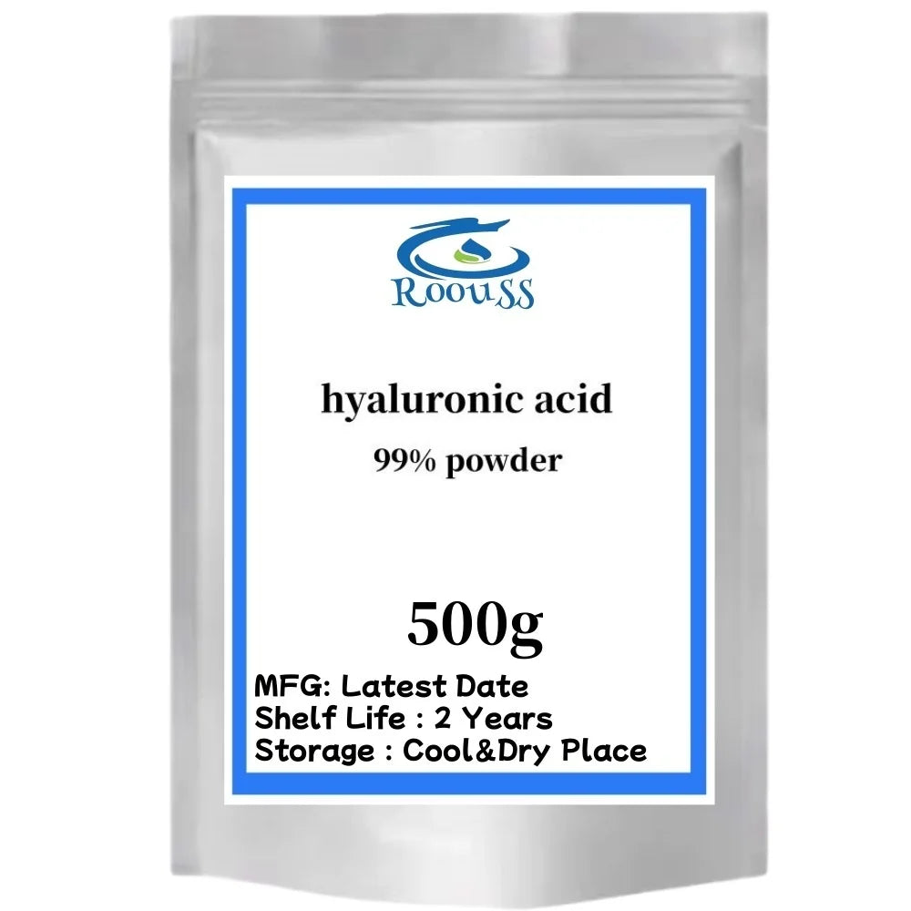 High content 99% Cosmetic raw materials Hyaluronic acid powder anti-wrinkle and Anti-aging,Moisturizing,free shippin